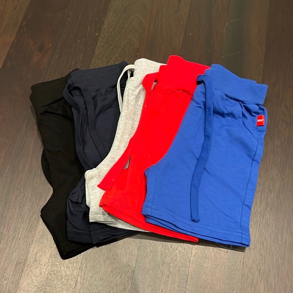 *NWOT* set of 5 toddler cotton shorts